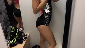 One-piece Swimsuit Fitting Room