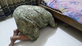 My Beautiful Stepmother in Law Gets Stuck Under the Bed Then I Give Her Big Ass a Rough Fuck