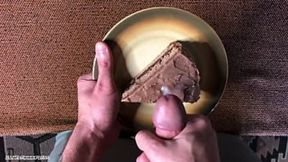 Sweet treat, babe! Wife devours birthday cake after hubby pipes hot cream on it