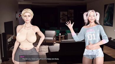 Thick Stepmom MILFs Gushing Choking On 3D Animation Game