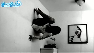 possessed latina teen step sister with hairy pussy camming upside down o