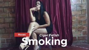 She enjoys smoking cigarettes while letting her high heels dangle (3)