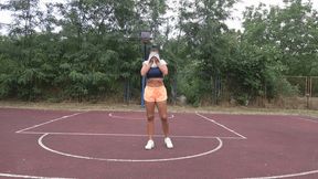 Custom Very sweaty girl