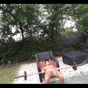 Naked Workout with Lora Cross and Ciren Verde