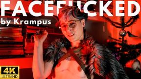 Facefucked by Krampus - Jaq Quicksilver Punishes You With POV Demon Cock and Big Clit Facefucking