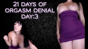 21 Days of Orgasm Denial Day 3