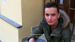 Czech Hunter ~ Bottom Strokes His Hard Cock During HOT POV Anal Action