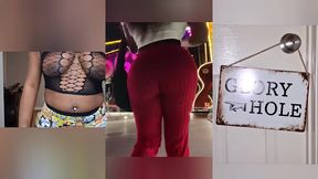 darkchocolatebarbie walking compilation 2
