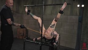 devicebondage - violet ren some light bondage and caning porn video