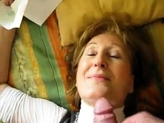 Hairy Italian mature amateur pov