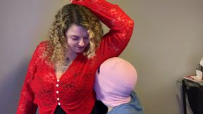 Double Domme w/ Armpit Slave (part 1)