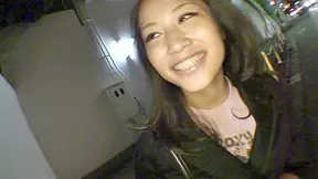 Adorable Japanese college girl enjoys having wild sex with an older man