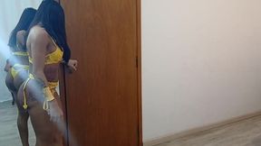 na cama com o raposao
