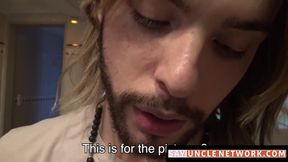 Sweet Latino's man to man raw sex exploration and gay turn