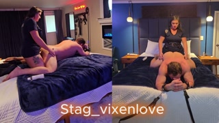 Domina Police Preps you for incarceration, Pegging You with my 14-inch cock