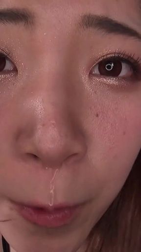 Saya Minami Masturbates You with Her Nose