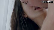 He's Got Me Pinned From Behind, Then I Crawl Down and Take His Cock in My Mouth