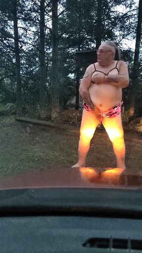Gangstazz In the head Light side of the road strippin   Clip 1