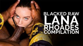 Tattooed babe Lana Rhoades rides big cock in reverse cowgirl