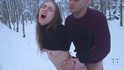 The Winter Forest Hides Big Cocks... 4K HD Tim Team