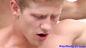 Gay Sailors Enjoy Piece Of Navy Cakes