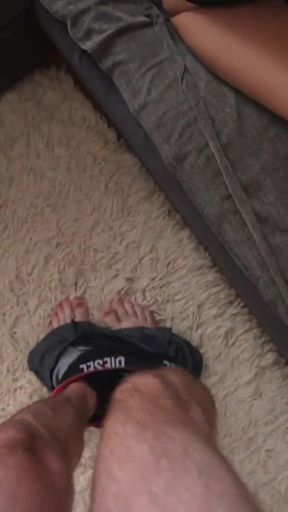 Step sister came home from the gym tired and horny to come to me for sex   Clip 1