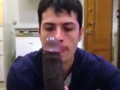 Black Amateur Blowjob: Suck n' Swallow