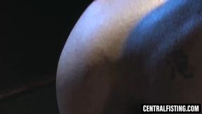 Colin's ass stretched by Erik's huge fist