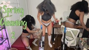 Spring Cleaning 2: Hairy Ebony Housecleaning Voyeur 1080p