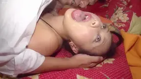 Outdoor Japanese MILF Bound & Fucked by Twin Dicks