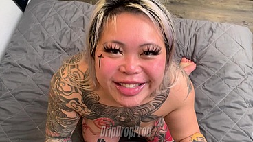 DRIPDROP Jade Lu Loves Giving You a Blowjob And Making You Cum Twice!!
