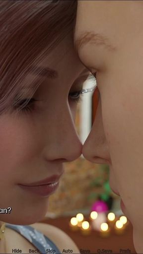 Horny Dude Kissing and Seducing His Sexy MILF Landlady - Heart Problems 21 3D Porn Game