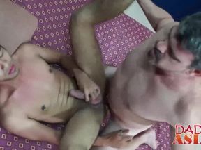 Horny daddy loves to fuck twinky Kris