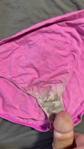 Cum on Wife's Panties 7