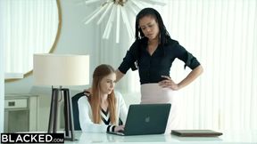 Intern Gets Dominated By Mandingos Bbc