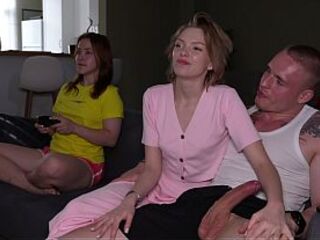 Risky Sex Whilst Ally Plays Episode Games – Ashby Winter Can’t Expect