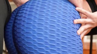 Teenage Gym Babe NicolesArias - Swallowing Loads From Her Trainer's Dick