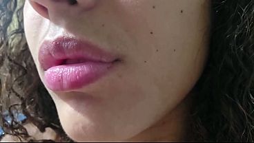 Hot and Skinny Latina Amateur Gives a Deepthroat Blowjob