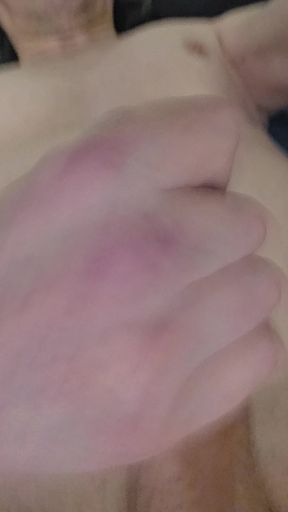 Today my morning masturbation