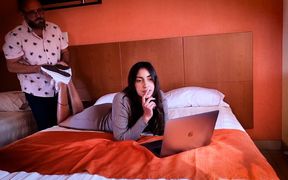 Teen Fucks Stepdaddy!! Hairy Wet Pussy Fucked Bareback!