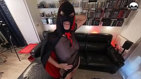 Mamou avec Circe delle stelle la sorci&egrave_re se gode et joue avec la cire de bougie ba 3.3