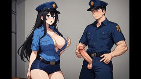 Police Fucking with New police women