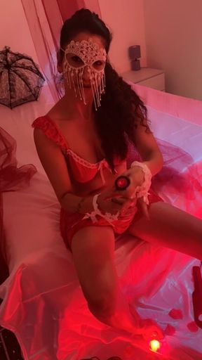 Mistress Angel in Red Room