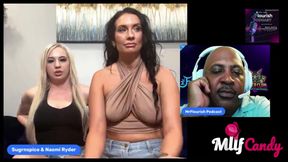 Mrflourish Podcast "the Morning After" with Guest Adult Stars Shay Coxx and Naomi Ryder