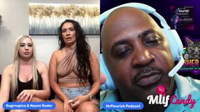 Mrflourish Podcast "the Morning After" with Guest Adult Stars Shay Coxx and Naomi Ryder