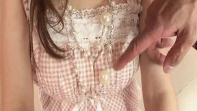 Japanese geisha nubile gives blowjob and fucks