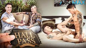 ”Couple’s Flip Fuck Frenzy -Inked Derek Kage Takes on Hunk  JC Hunt’s Monster”