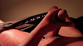 Loud Moaning POV as I Stroke My Huge Cock Until Explosive Cumshot All Over