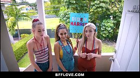 Three Hot Petite Teen Best Friends Kyler Quinn, Sia Lust And Nola Exico Fucked By Black Neighbor