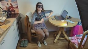 Custom Tights Leg Foot Fetish Layered Business Wear Striptease Feet